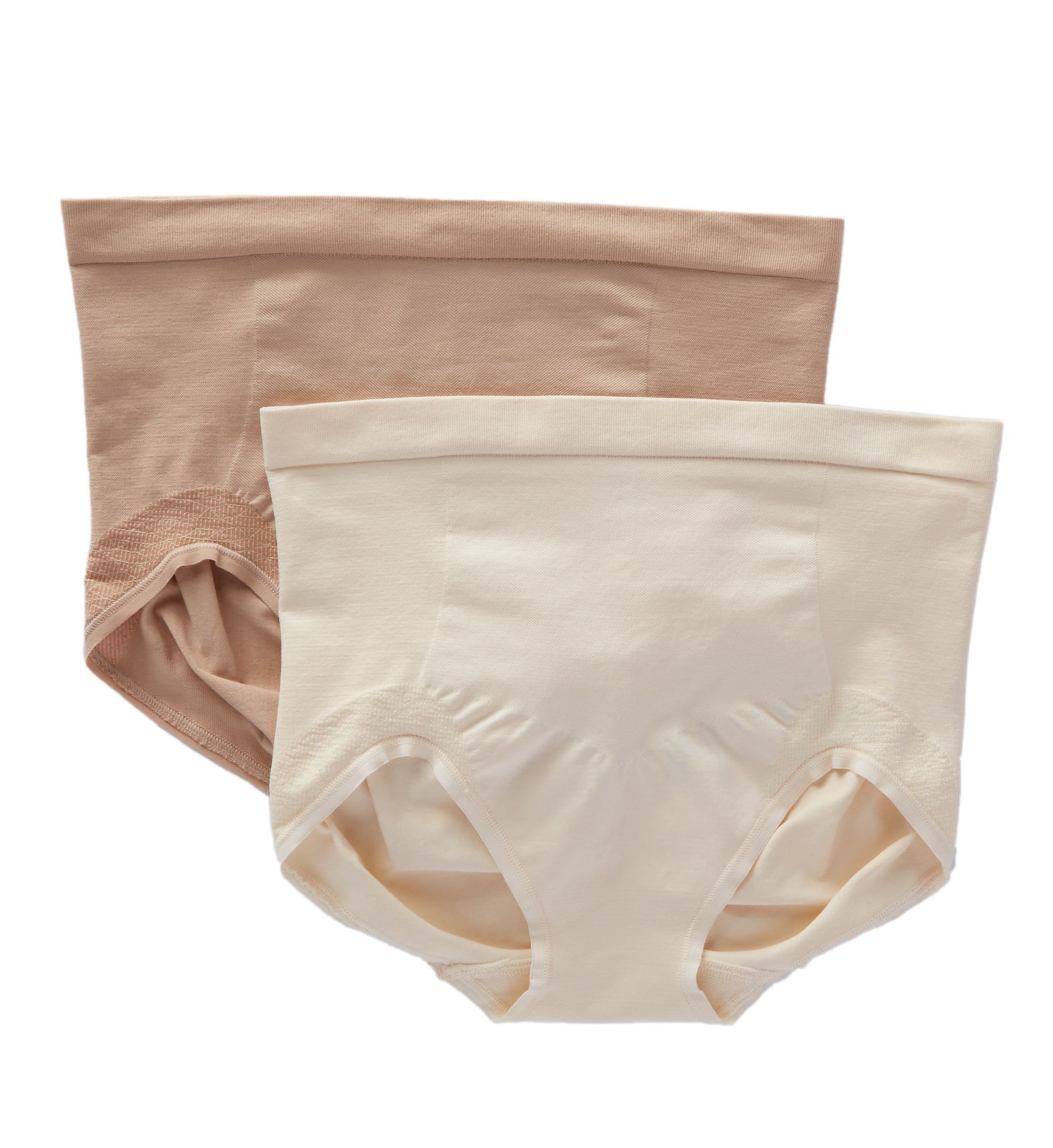Bali Women's Comfort Revolution Firm Control Brief Panty - 2 Pk in Light Beige/Nude | Size: Medium | HerRoom.com