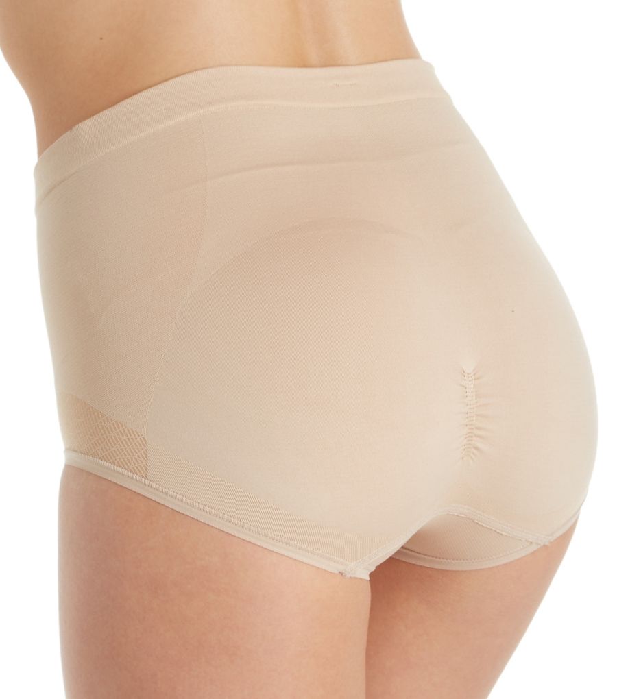 Bali Women's Comfort Revolution EasyLite Hi Cut Panty, Light Beige, 8 at   Women's Clothing store