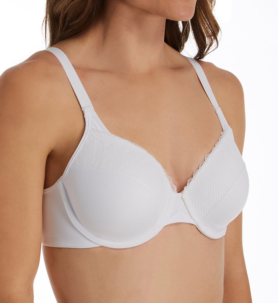 Bali >> Bali DF0082 Passion for Comfort Back Smoothing Underwire Bra (White Lace 40D)