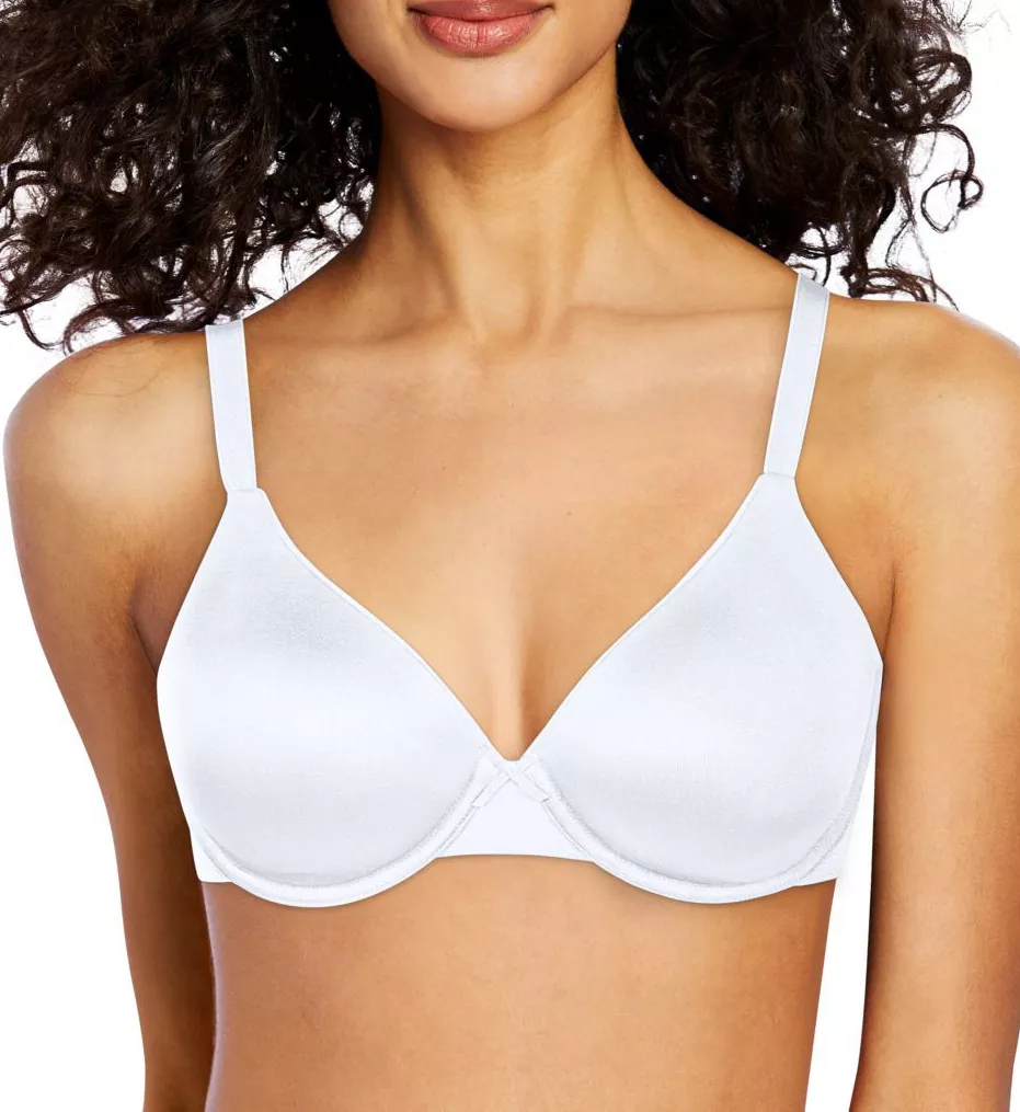 Passion for Comfort Back Smoothing Underwire Bra White 36DD