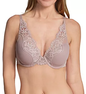 One Smooth U Comfort Stretch Lace Underwire Bra Evening Blush 34C