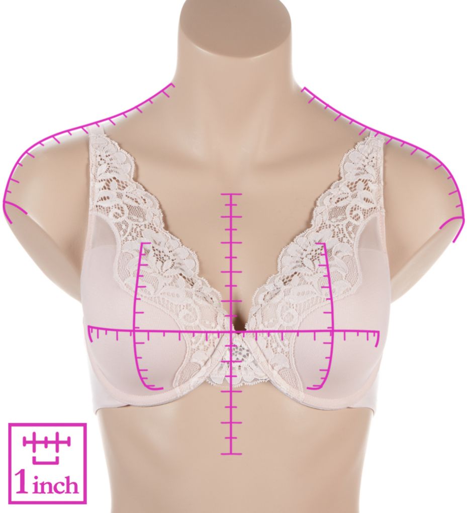 Bali Womens One Smooth U Lace Underwire Bra, Comfort Stretch Full-Coverage  Convertible Bra : : Clothing, Shoes & Accessories