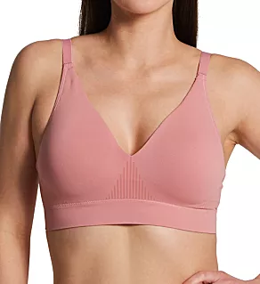 Comfort Revolution Modern Seamless Wirefree Bra Rose Tea S