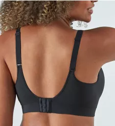 Comfort Revolution Modern Seamless Wirefree Bra Black S