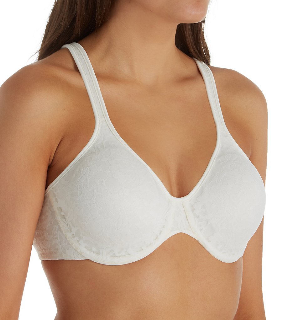 Bali DF3382 Passion For Comfort Back Smoothing Underwire Bra (Pearl Lace)