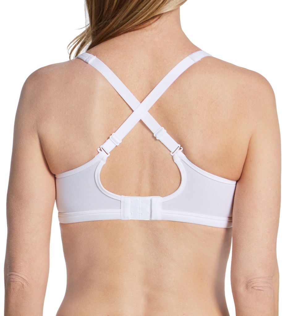 Bali One Smooth U Lace Minimizer Underwire Bra White 38D  - Image 4