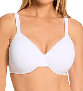 Cotton Collection Underwire With Foam Bra White 36C
