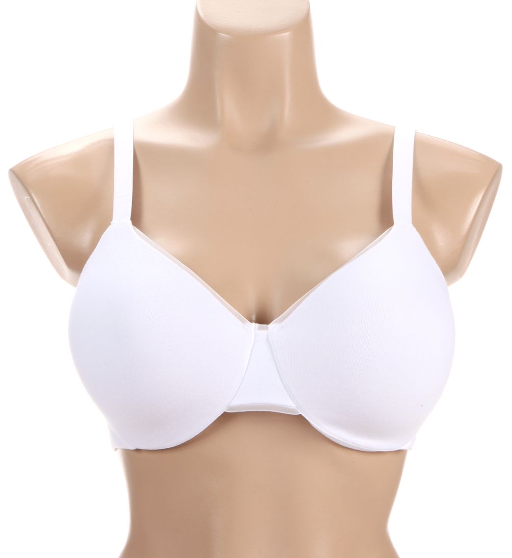 Bali Cotton Collection Underwire With Foam Bra White 42C  - Image 1