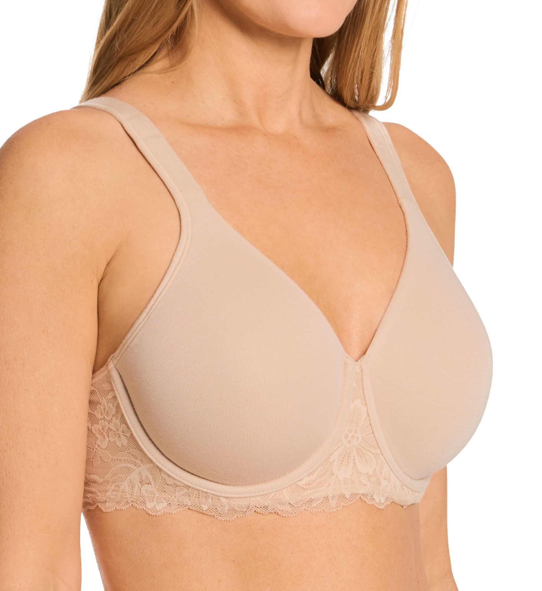 Bali Women's Breathe Underwire Minimizer Bra in Almond | Size: 42C | HerRoom.com
