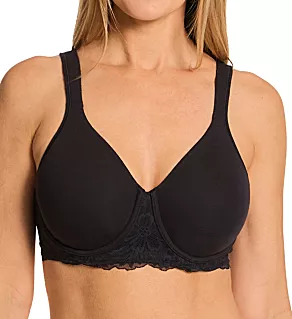 Breathe Underwire Minimizer Bra Black 36C