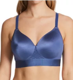 One Smooth U Bounce Control Wirefree Foam Bra Classic Chambray Blue 36C