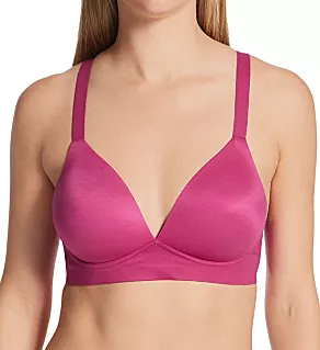 Comfort Revolution Soft Touch Perfect WireFree Bra New Signature Berry XL