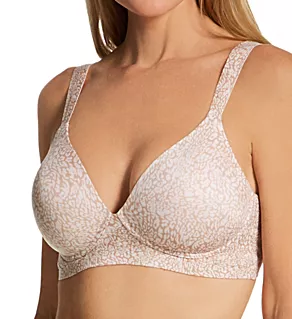 Ultimate Wire Free Support Bra Warm Brown Animal M
