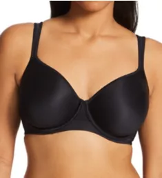 Passion for Comfort Breathable Minimizer Wired Bra Black 34C