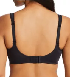 Passion for Comfort Breathable Minimizer Wired Bra Black 34C