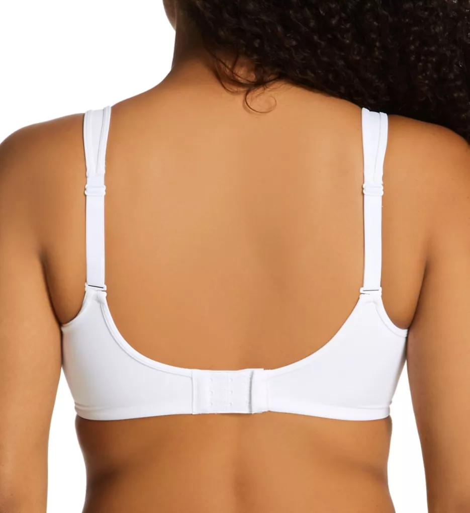 Passion for Comfort Breathable Minimizer Wired Bra White 34C