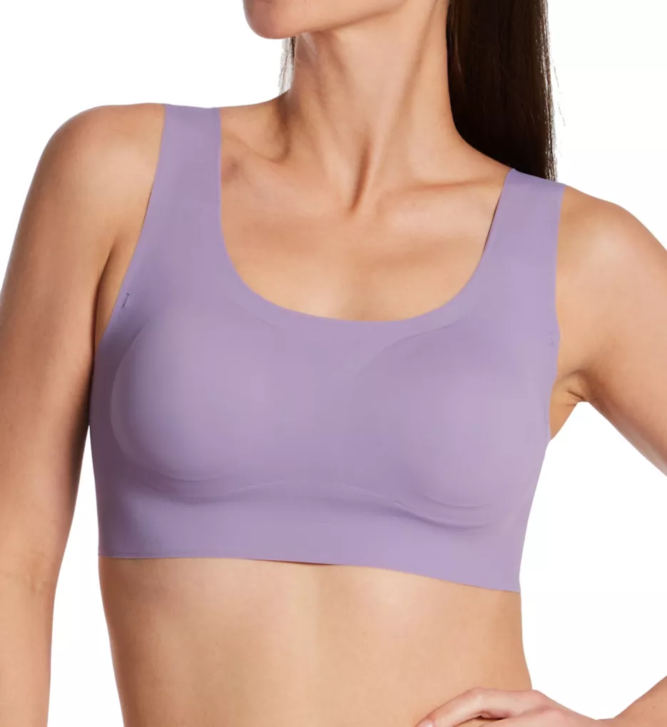 Comfort Revolution EasyLite Seamless Wirefree Bra Purple Shade S