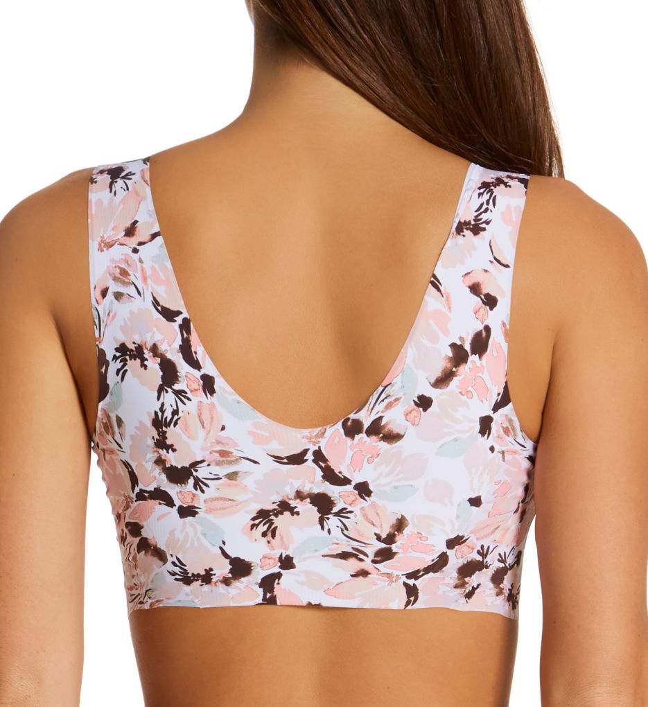 Bali Comfort Revolution EasyLite Seamless Wirefree Bra Watercolor Floral M  - Image 2