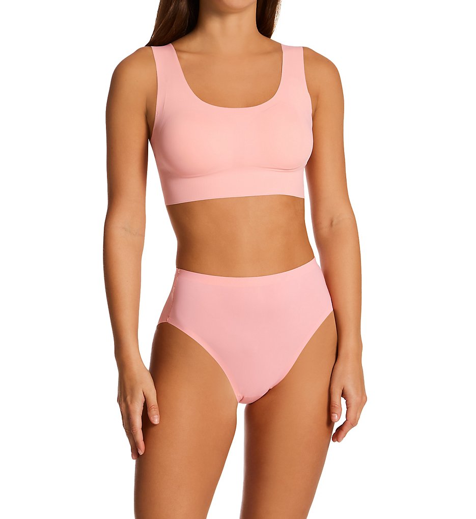 Bali Women's Comfort Revolution Smart Size Wirefree Bra, 2 Pack - Pink  Peach/Nude - Large : : Fashion