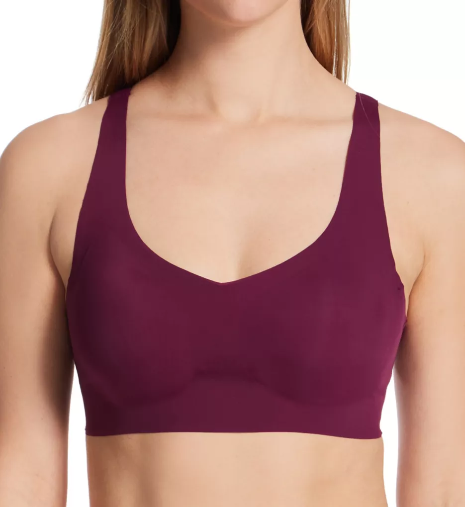 Easylite Wirefree Bra with Back Closure Sparkling Purple M