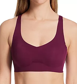 Easylite Wirefree Bra with Back Closure Sparkling Purple 2X