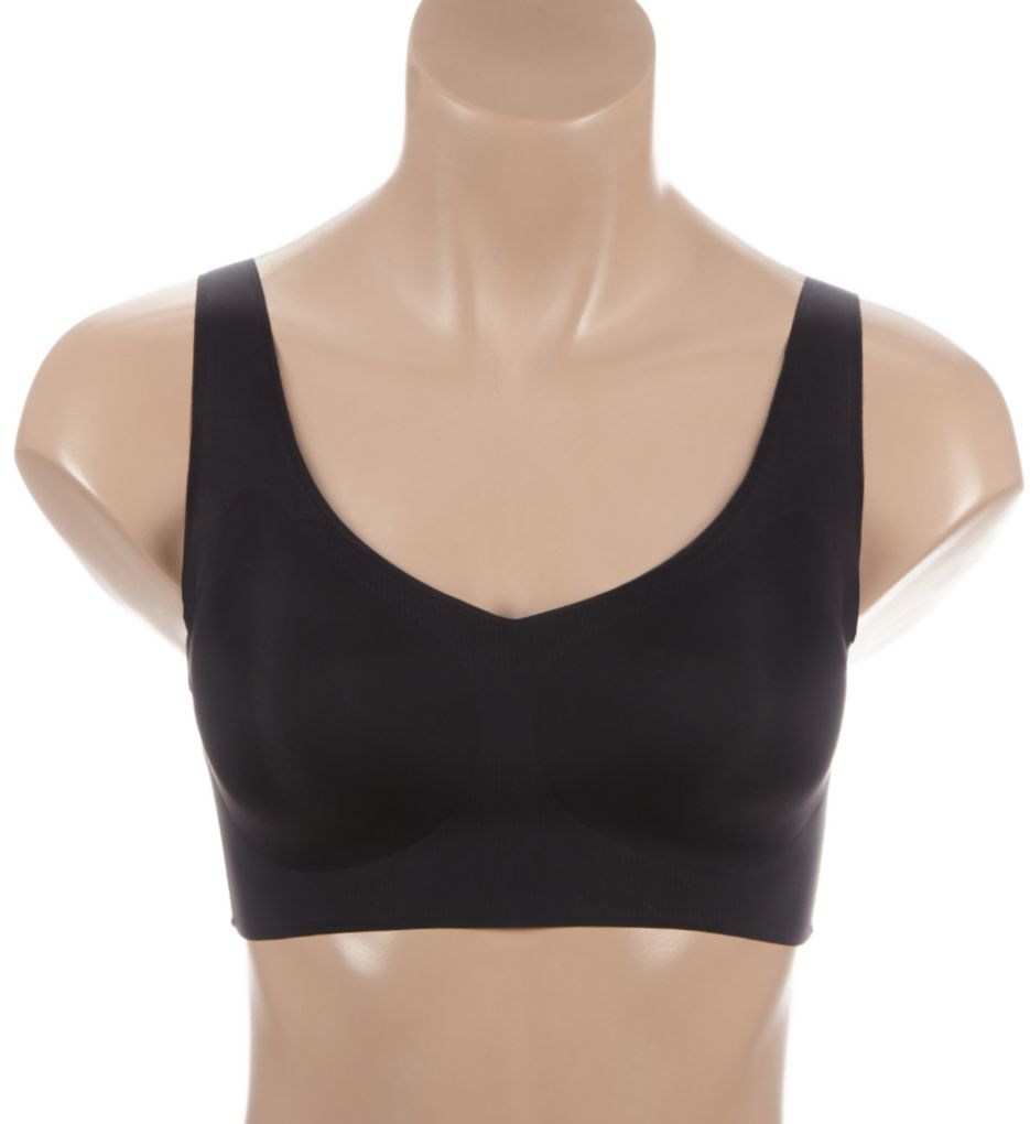 Bali Easylite Wirefree Bra with Back Closure Black 3X  - Image 1