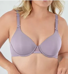 Sleek Support Smoothing Underwire T-Shirt Bra SMOKED LILAC 34C