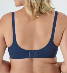 Sleek Support Smoothing Underwire T-Shirt Bra Navy 34C