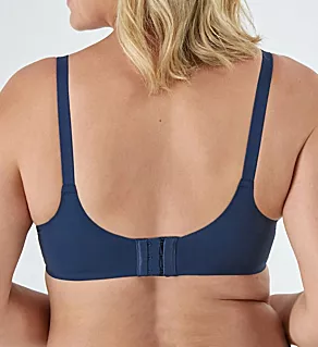 Sleek Support Smoothing Underwire T-Shirt Bra Navy 34C