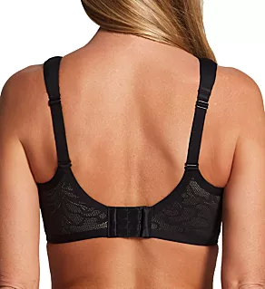 Smoothing Foam Underwire Bra with Comfort Bra Black/Almond 34C