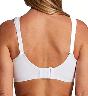 Smoothing Foam Underwire Bra with Comfort Bra White 34C