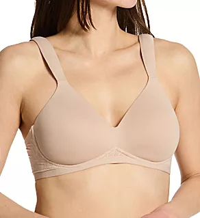 Coolest Smoothing Wireless Foam Cup Bra Almond 34C
