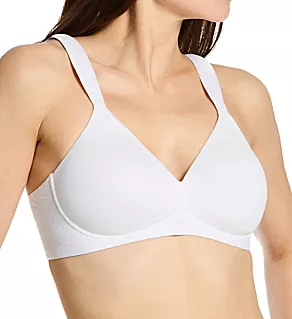 Coolest Smoothing Wireless Foam Cup Bra White 34C