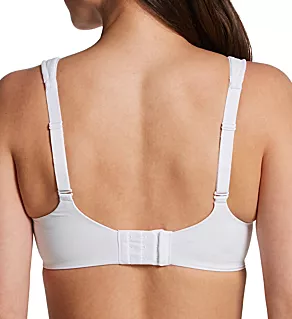 Smoothing 2ply Minimizer Lace Underwire Bra White Lace 34C