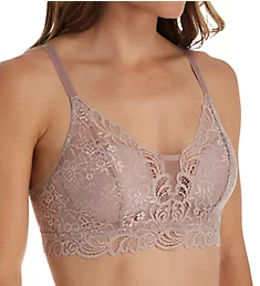 Lace Desire All Over Lace Convertible Wirefree Bra Evening Blush S
