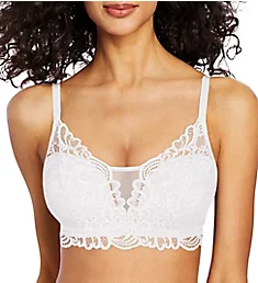 Lace Desire All Over Lace Convertible Wirefree Bra White S