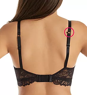 Lace Desire All Over Lace Convertible Wirefree Bra Black S