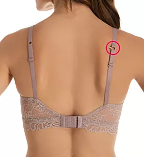 Lace Desire All Over Lace Convertible Wirefree Bra Evening Blush S