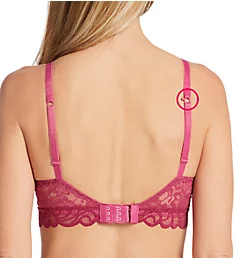 Lace Desire All Over Lace Convertible Wirefree Bra New Signature Berry S