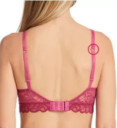 Lace Desire All Over Lace Convertible Wirefree Bra New Signature Berry S