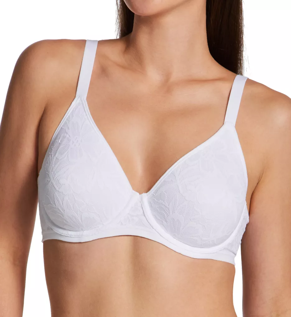 Breathe By Bali 2-Ply Underwire Bra White 34C