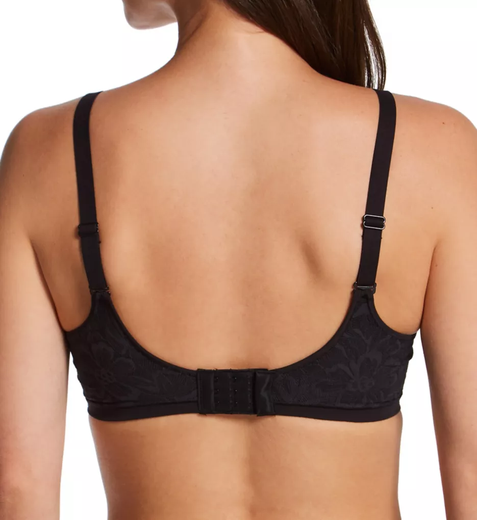 Breathe By Bali 2-Ply Underwire Bra Black/Almond 34C