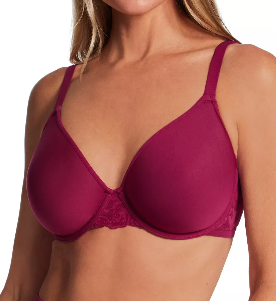 Breathe By Bali Spacer Underwire Bra Deep Cerise 34C