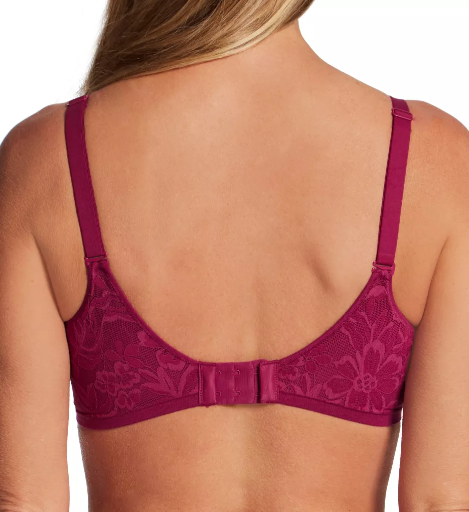 Breathe By Bali Spacer Underwire Bra Deep Cerise 34C