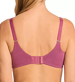 Cotton Collection 2-Ply Underwire Bra Mauve Mood 36C