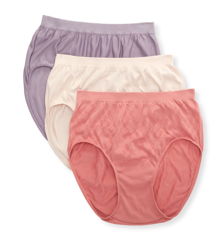 Comfort Revolution Microfiber Brief Panty - 3 Pack-acs