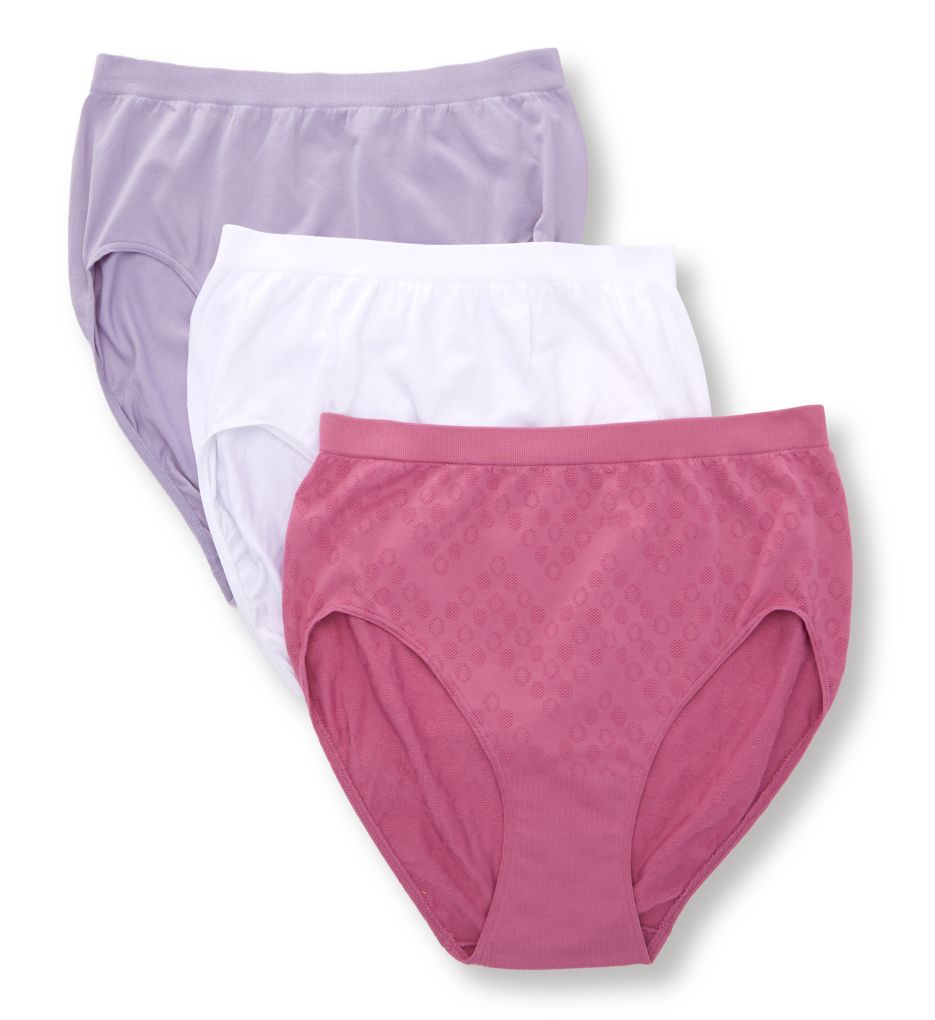 Comfort Revolution Microfiber Brief Panty - 3 Pack-acs