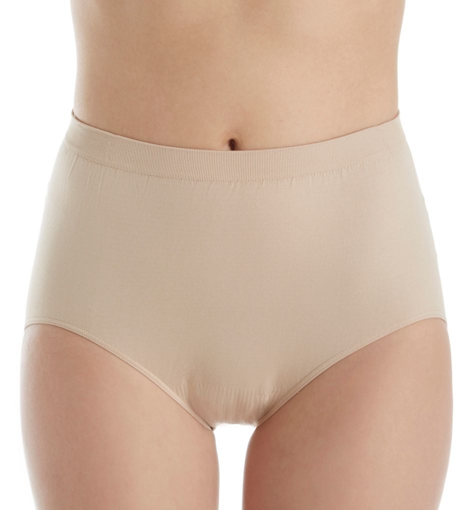 Comfort Revolution Microfiber Brief Panty - 3 Pack-fs