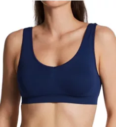 One Smooth U All-Around Smoothing Support Bralette In the Navy S