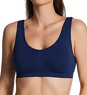 One Smooth U All-Around Smoothing Support Bralette In the Navy S